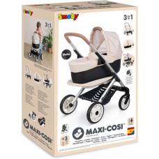 Smoby Maxi-Cosi 3-in-1 komplekts leļļu ratiņiem - bēšs