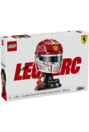 Lego „Scuderia Ferrari“ izdevums – Čārlza Leklerka HP ķivere