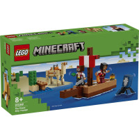 Lego Minecraft Pirātu kuģa ceļojums