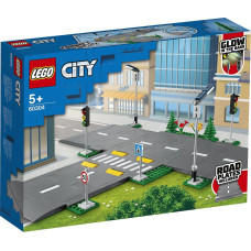 Lego Pilsētas ceļu plāksnes
