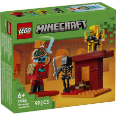 Lego Minecraft Неземная лавовая битва