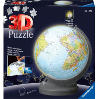 Ravensburger 3D Puzzle bumba Globe ar apgaismojumu 540 gab