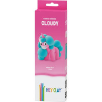 Hey Clay Māla modelīns vienradzis mākoņains 3 gab.