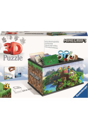 Ravensburger 3D Mīklu glabāšanas kaste Minecraft