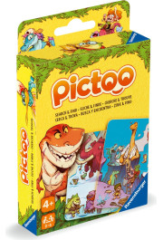 Ravensburger Pictoo kāršu spēle: Dino