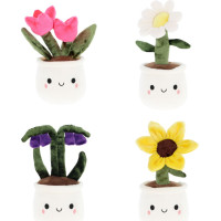 Keel Toys Ziedu bumbiņas 12 cm - 4 dažādas