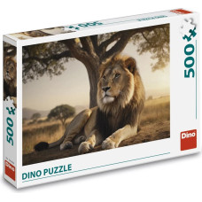 Dino Puzle 500 gabaliņi: Atpūšoties lauva