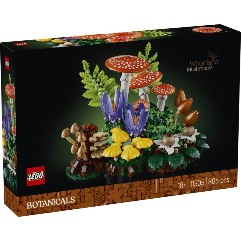 Lego Augu izcelsmes sastāvdaļas – meža sēnes