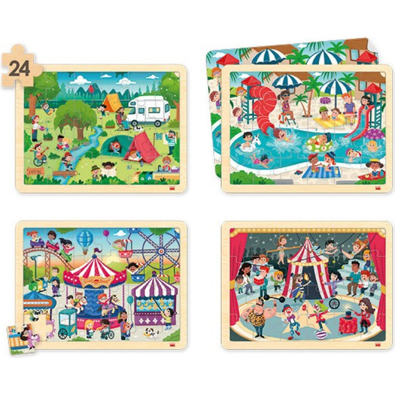 Koka puzzles (4) - Brīvais laiks un sabiedriskā dzīve