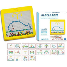 Magnētu punktu mozaīkas tāfelīte: MAGPAD DOTS