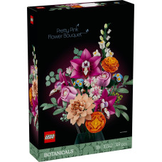 Lego Botāniskie diezgan rozā ziedu pušķis