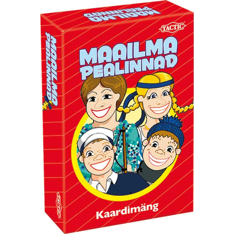 Tactic spēļu kartes Pasaules galvaspilsētas