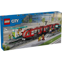 Lego Pilsētas centra tramvajs un stacija