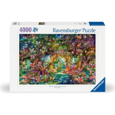 Ravensburger Puzzle 4000 pcs Slepenā feju dzīve