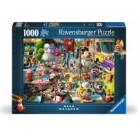 Ravensburger Mīklu 1000 pcs Suņu pastaigu pastaigu komplekts