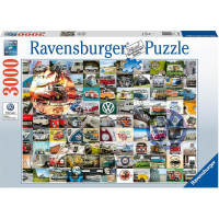 Ravensburger Mīklu 3000 gab 99 VW Campervan Moments