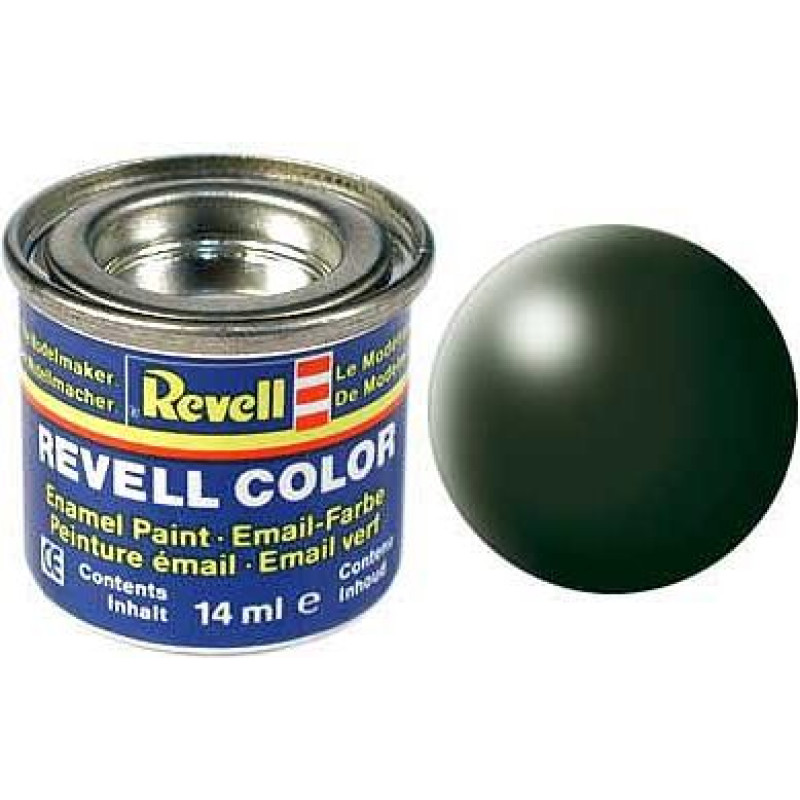 Revell E-pasts Krāsa tumši zaļa cieta zīda matēta