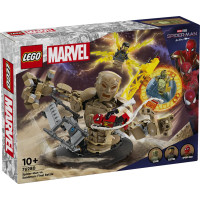 Lego Supervaroņi Zirnekļcilvēks pret smilšu vīru fināla cīņa