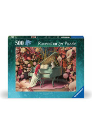 Ravensburger Mīklu 500 pcs Zaķis uz klavierēm