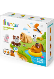 Hey Clay Modelēšanas māls 15 gab: Psi draugi (suņu draugi)