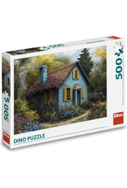 Dino Puzle 500 gabaliņi: Zilā māja