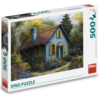 Dino Puzle 500 gabaliņi: Zilā māja