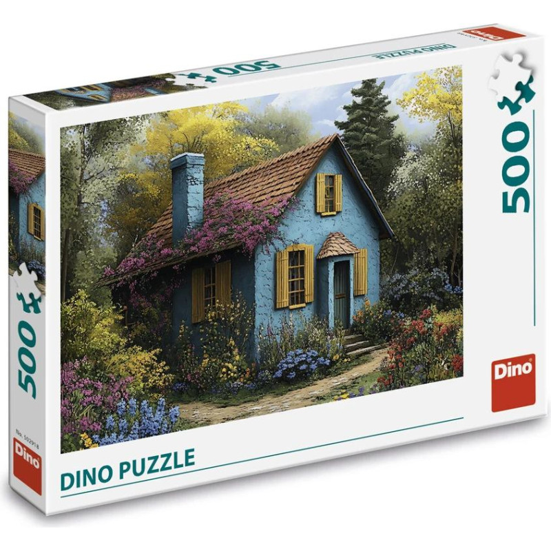 Dino Puzle 500 gabaliņi: Zilā māja