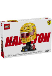 Lego „Scuderia Ferrari“ izdevums – Lūisa Hamiltona HP ķivere