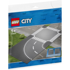 LEGO City Ceļa līkums un krustojums