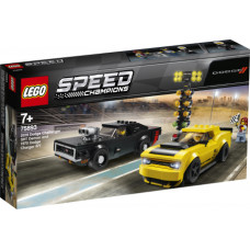 LEGO Speed Champions 2018 Dodge Challenger SRT Demon and 1970 Dodge Charger R/T