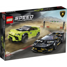 LEGO Speed Champions Lamborghini Urus ST-X & Lamborghini Huracán Super Trofeo EVO