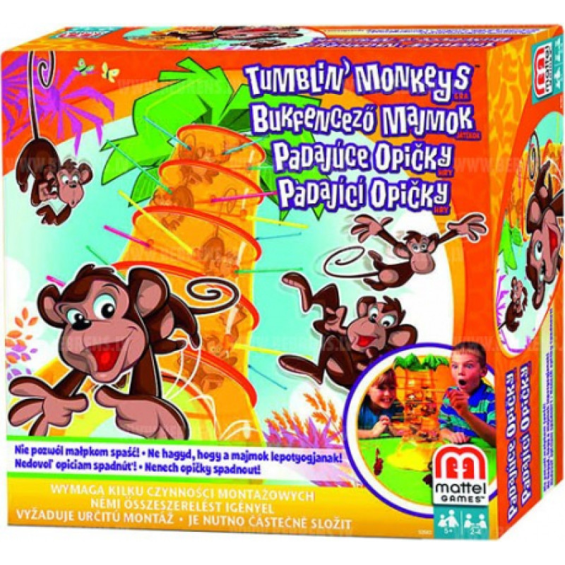 Mattel Uk Tumblin' Monkeys Game Int'l