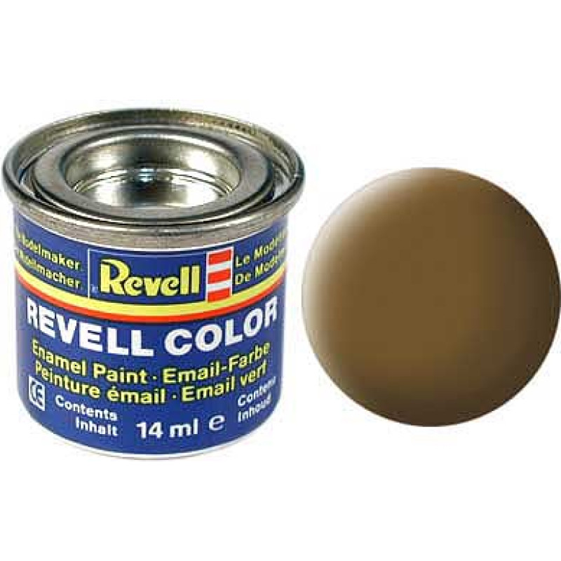 Revell Earth brown matt - Землисто-Коричневый матовый, 14 мл., эмалевая алкидная краска