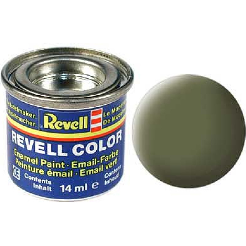 Revell Green matt  - Тёмно-Зелёный матовый, 14 мл., эмалевая алкидная краска