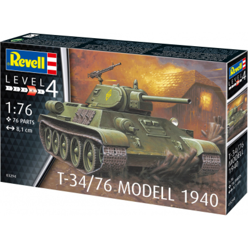 Revell T-34/76 Modell 1940 1:76