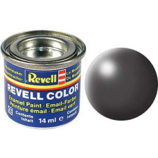Revell Dark grey silk-matt - Тёмно-Серый полуматовый, 14 мл., эмалевая алкидная краска