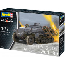 Revell Sd.Kfz. 251/1 Ausf. C + Wurfr. 4  1:72