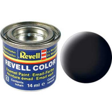 Revell Black matt -  Чёрный матовый, 14 мл., эмалевая алкидная краска