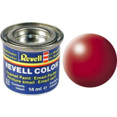 Revell Fiery Red silk-matt - Пламенно-Красный полуматовый, 14 мл., эмалевая алкидная краска 