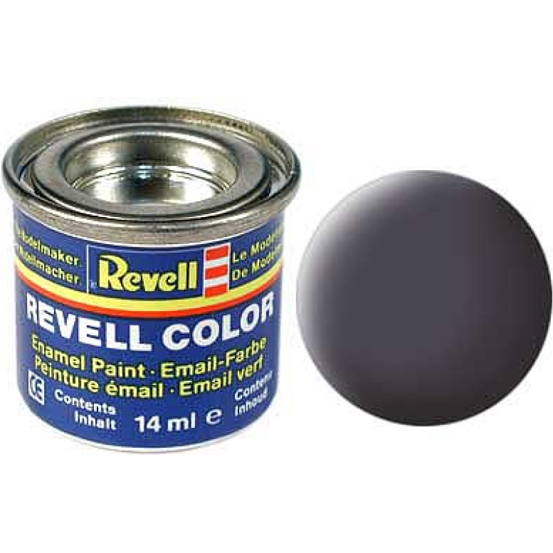 Revell Gunship grey matt - Орудийно-Серый матовый, 14 мл., эмалевая алкидная краска 