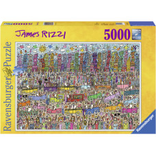 Ravensburger puzle James Rizzi - pilsēta, 5000 gab.