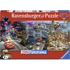 Ravensburger Панорамный пазл Тачки, 200 шт.