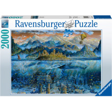 Ravensburger  puzle Gudrības valis, 2000 gab.