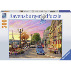 Ravensburger  puzle Vakars Parīzē, 500 gab.