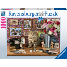 Ravensburger puzle Jauki kaķēni, 1000 gab.