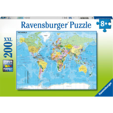 Ravensburger pusle 200 tk Maailmakaart