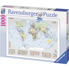 Ravensburger pusle 1000 tk Poliitiline maailmakaart