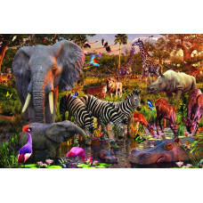 Ravensburger pusle 3000 tk Dzungel