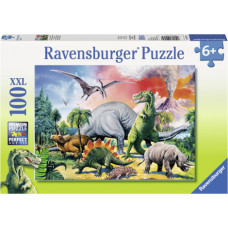 Ravensburger XXL Пазл Динозавры, 100 шт.