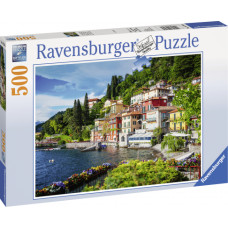 Ravensburger puzle 500.gab Komo ezers Itālijā